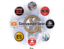 Tablet Screenshot of corrugatedgear.com